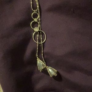 Touchstone crystal melody convertible necklace